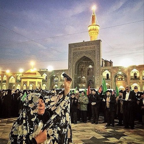  170 پروفایل عکس حرم امام رضا با نوشته زیبا