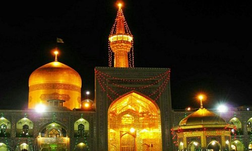  170 پروفایل عکس حرم امام رضا با نوشته زیبا