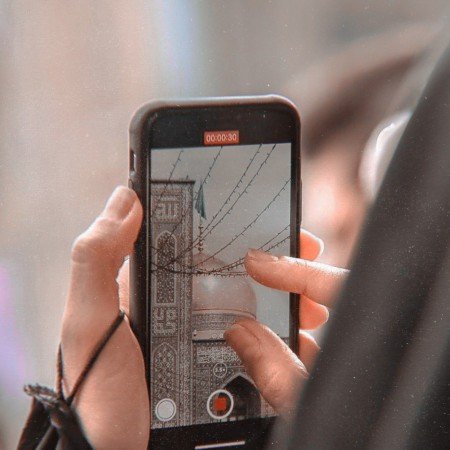  پروفایل عکس حرم امام رضا با نوشته زیبا