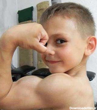 عکس بدنسازی پسر ۱۶ ساله ایرانی