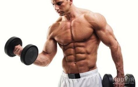 عکس پسر بدنساز بدون چهره