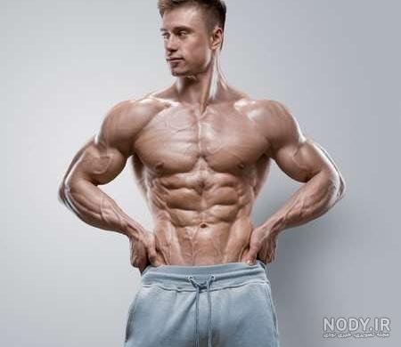  عکس پسر بدنساز بدون چهره