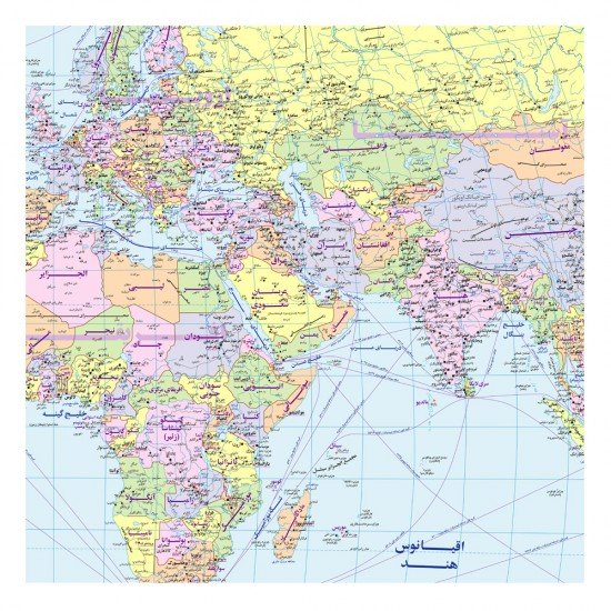  بزرگترین نقشه جهان