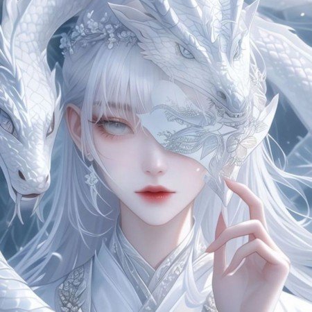  عکس سفید فانتزی