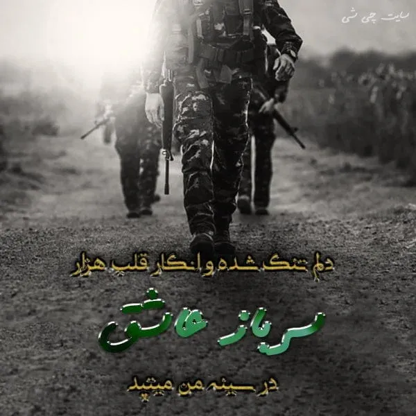 عکس پایان خدمت سربازی پسرم