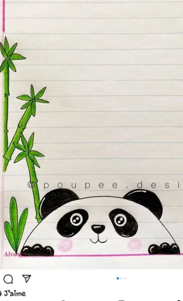  تزیین دفتر مشق پاییزی