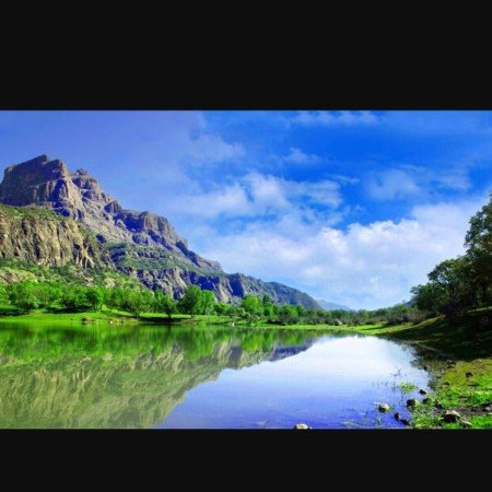  عکس کوهستان سرسبز