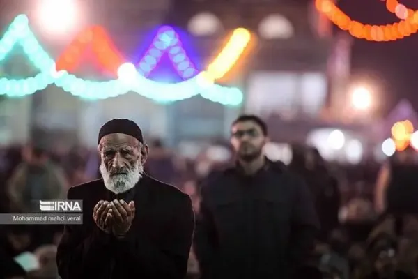  عکس جمکران در شب