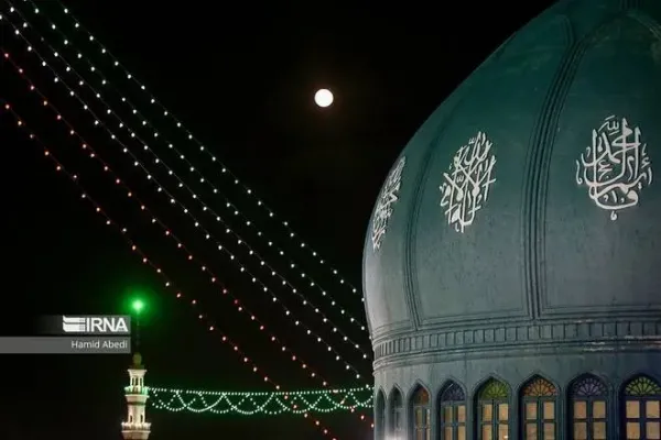  عکس جمکران در شب