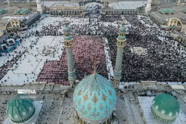  عکس جمکران در شب