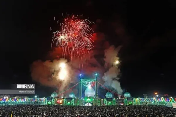  عکس جمکران در شب