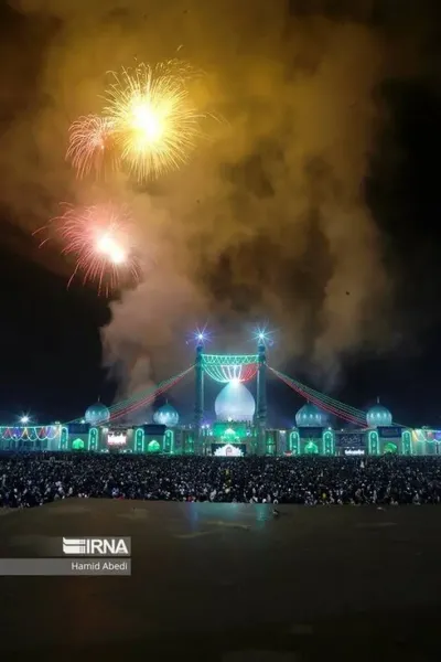  عکس جمکران در شب