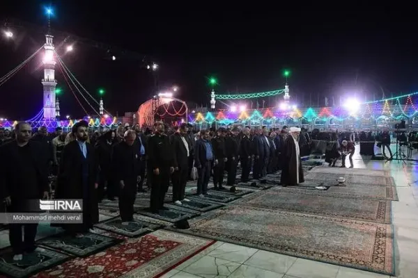  عکس جمکران در شب