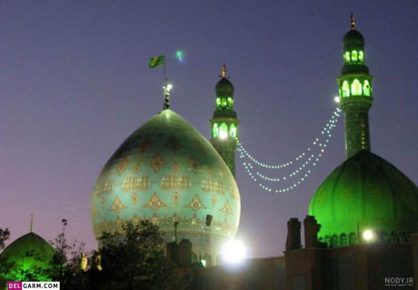  عکس مسجد جمکران با متن زیبا