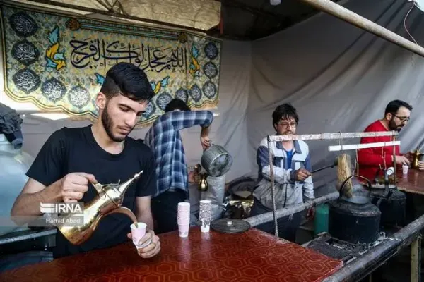  عکس از مسجد جمکران در شب نیمه شعبان