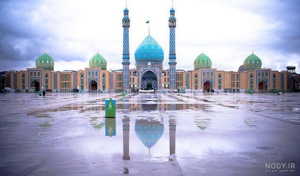  عکس جمکران و گل نرگس