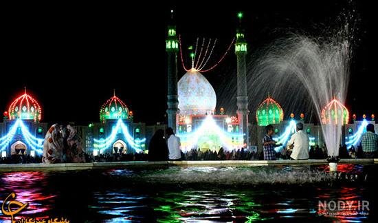  عکس جمکران و گل نرگس