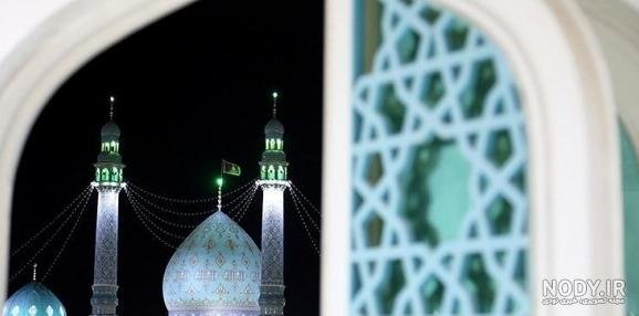  عکس جمکران و گل نرگس