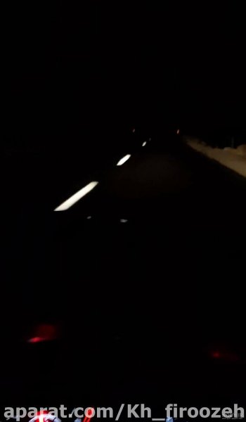  عکس جاده در شب برای پروفایل