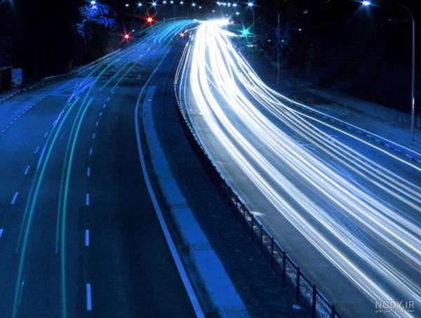  عکس جاده در شب برای پروفایل