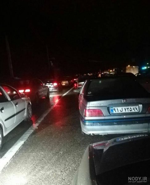  عکس جاده در شب برای پروفایل