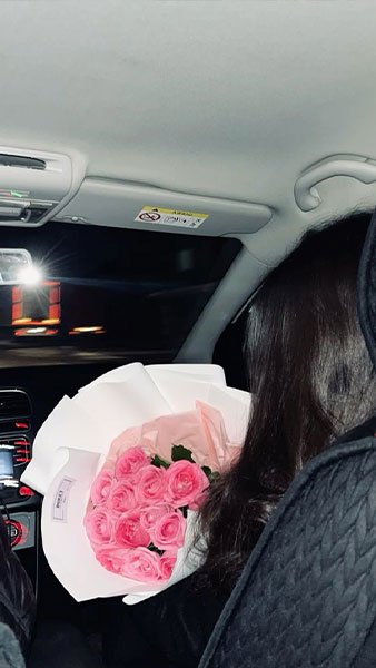  عکس تو جاده با ماشین شب