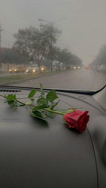  عکس تو جاده با ماشین شب