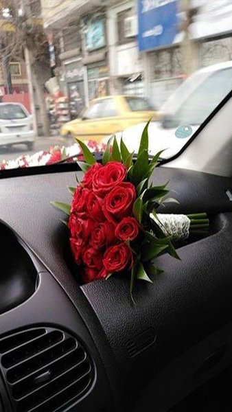  عکس تو جاده با ماشین شب