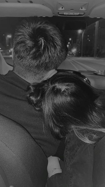  عکس تو جاده با ماشین شب