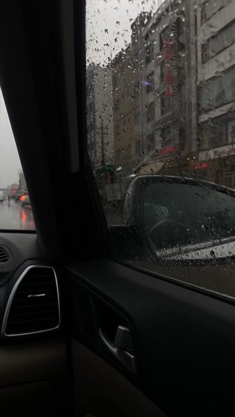  عکس تو جاده با ماشین شب