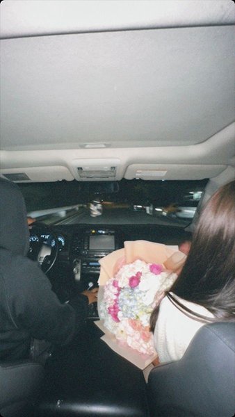  عکس تو جاده با ماشین شب