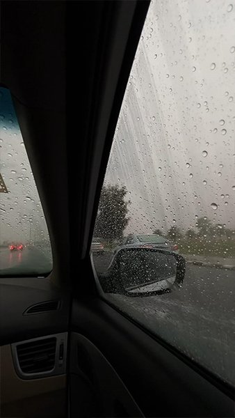  عکس تو جاده با ماشین شب