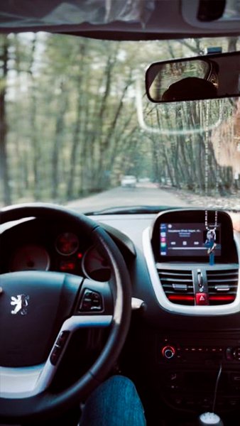  عکس تو جاده با ماشین شب