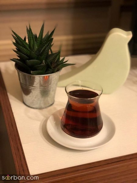  عکس چای در دست دختر