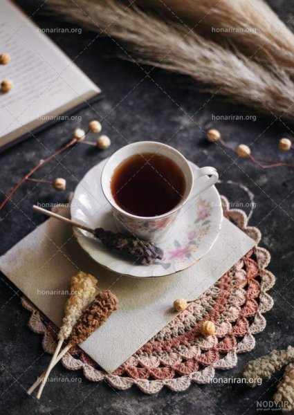  عکس چای در شب