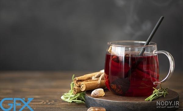 عکس چای در شب