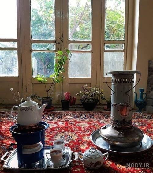  عکس چایی در خانه