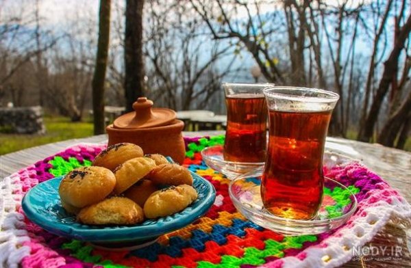  عکس چایی در خانه