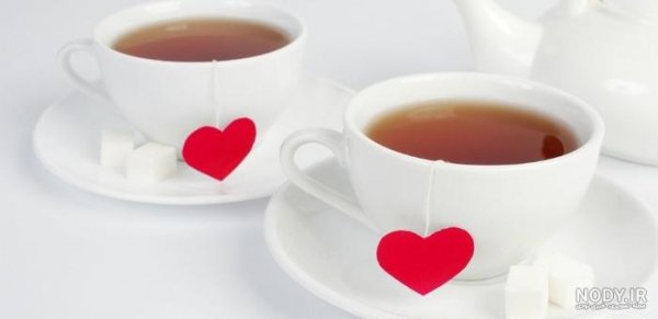  عکس چای دونفره در طبیعت