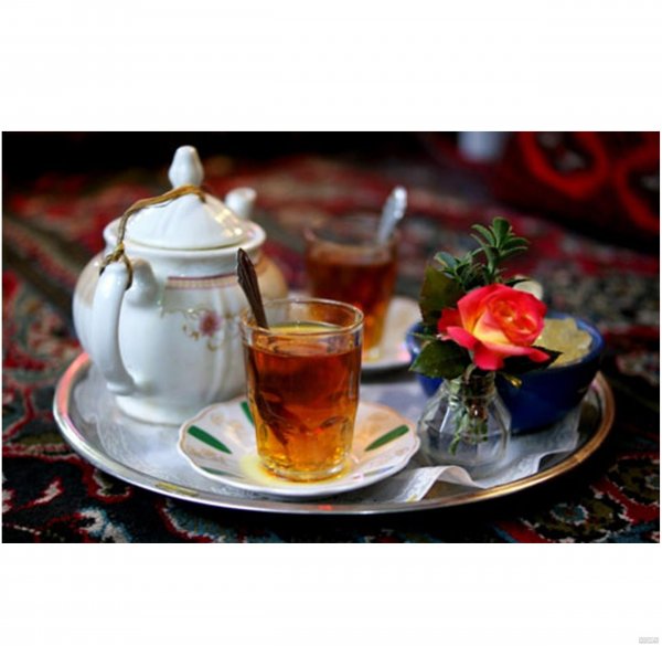  عکس چایی در طبیعت برای استوری