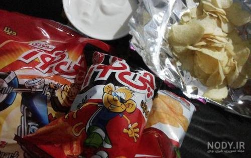  عکس چیپس و پفک برای استوری