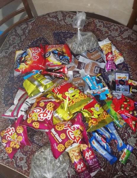  عکس چیپس و پفک برای استوری