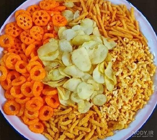  عکس چیپس و پفک و تخمه