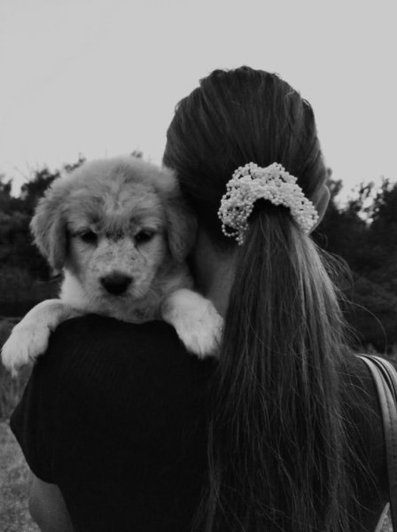  عکس دختر با سگ برای پروفایل فانتزی