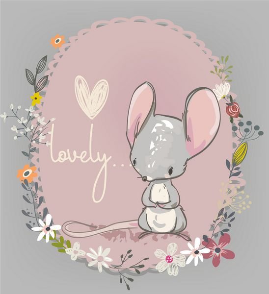  عکس دختر با سگ کارتونی