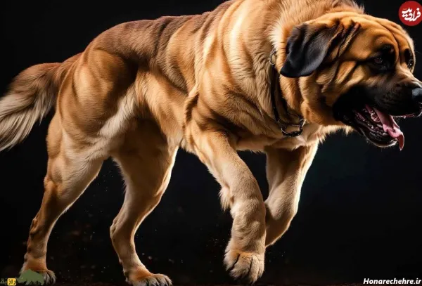 عکس قوی ترین سگ ایران