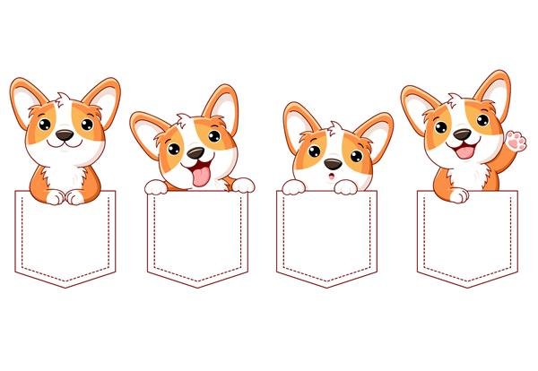  عکس سگ کارتونی بامزه