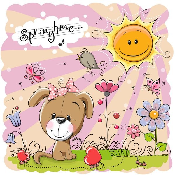  عکس سگ کارتونی برای پروفایل