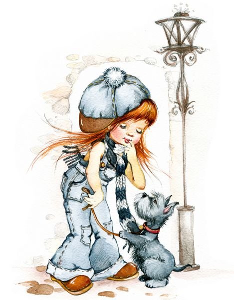  عکس سگ کارتونی ساده