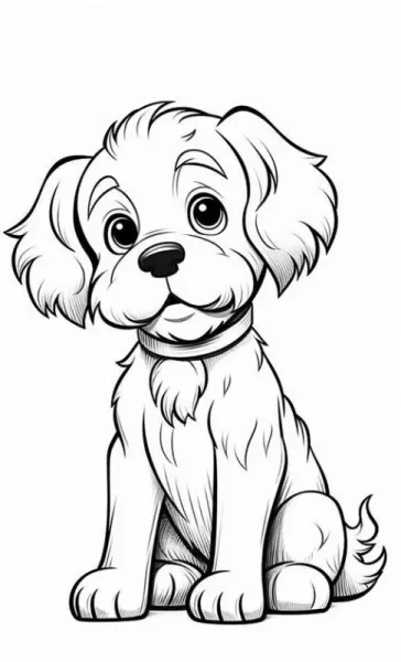 عکس نقاشی سگ